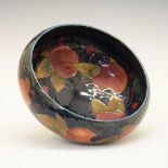 William Moorcroft pottery 'Pomegranate' pattern bowl