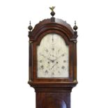 George III mahogany-cased 8-day longcase clock. William Tooke of Lynn