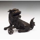 Bronze Dog of Fo / Temple Lion censer