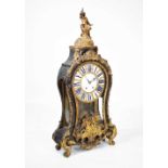 Early 18th Century and later French boulle bracket clock and bracket