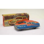 Philip Niedermeier - Rare West German-made tinplate police patrol car