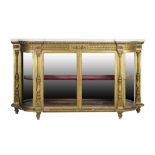 Late 19th Century giltwood credenza