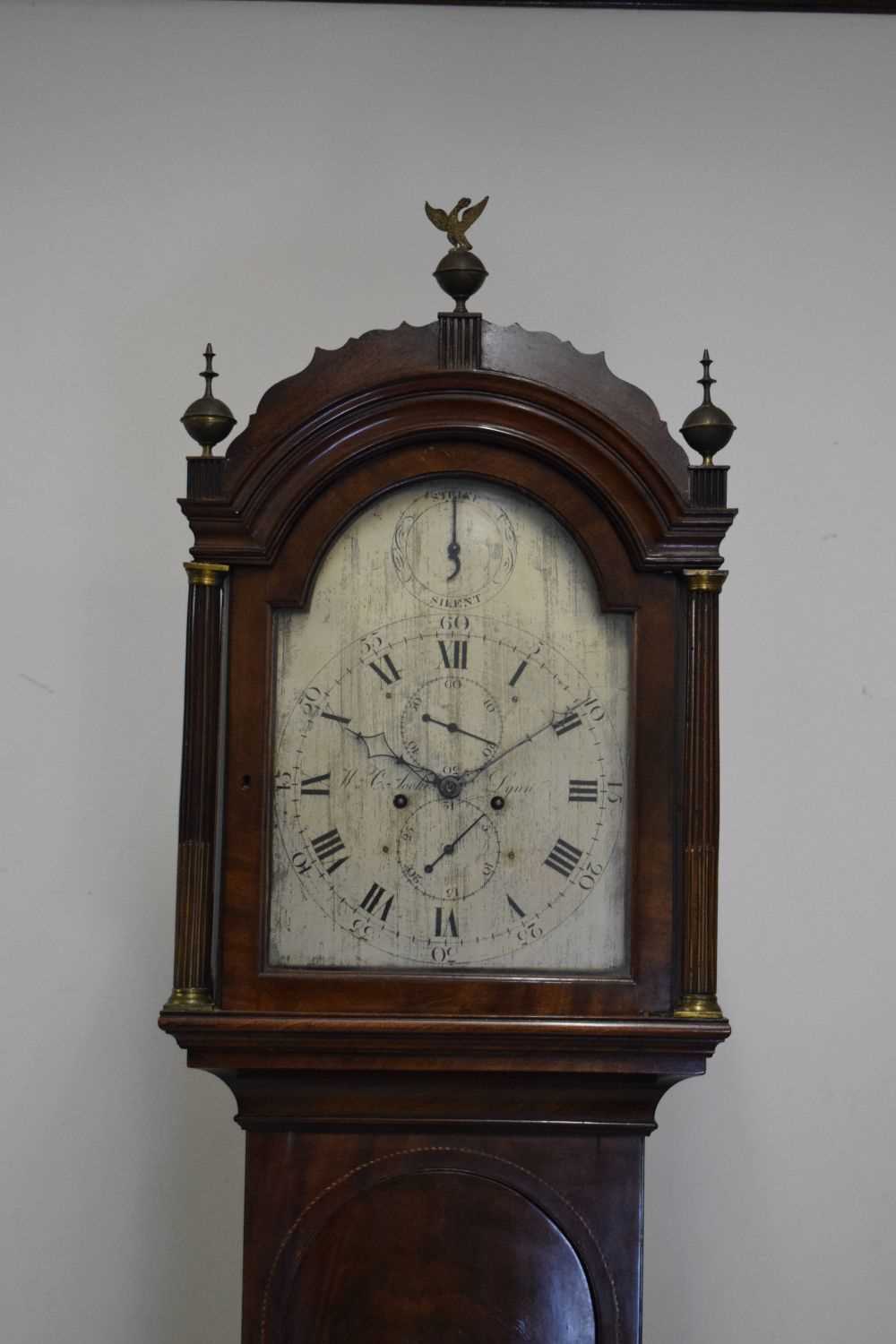 George III mahogany-cased 8-day longcase clock. William Tooke of Lynn - Image 13 of 13