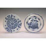 Two 18th Century Delft plates