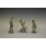 Lladro - Three boxed porcelain figures