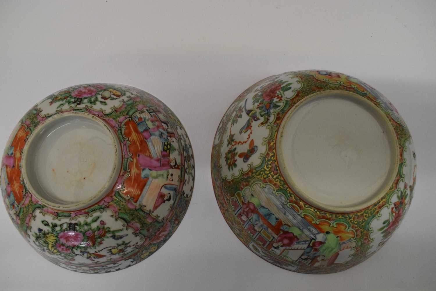 Two Chinese Famille Rose bowls - Image 8 of 8