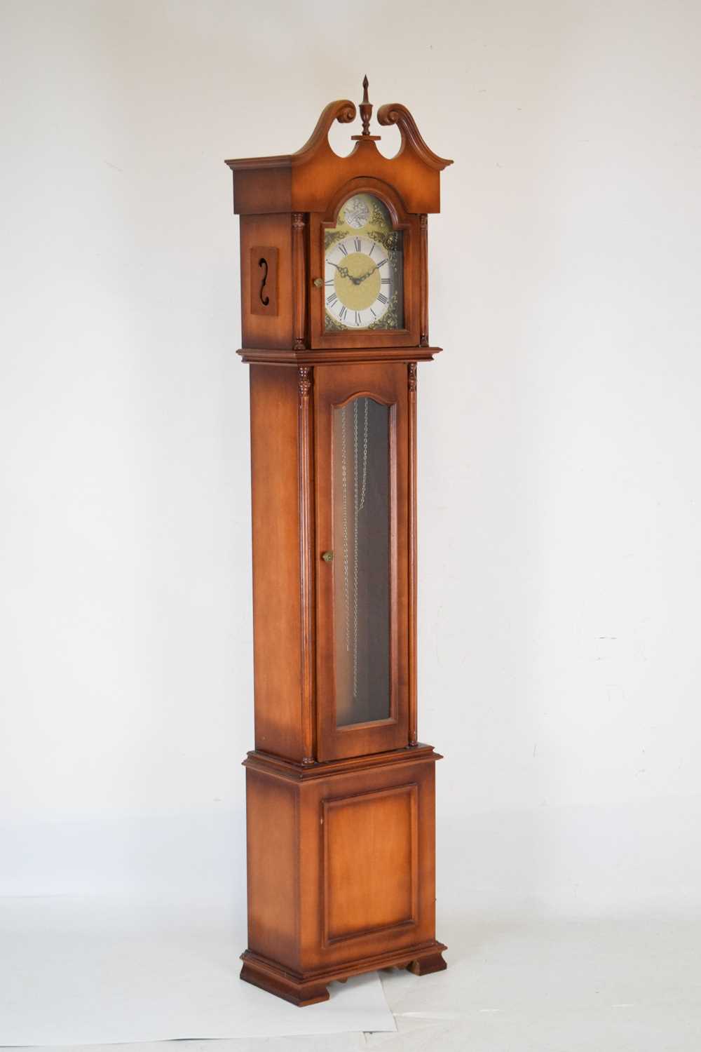 Reproduction chiming longcase clock