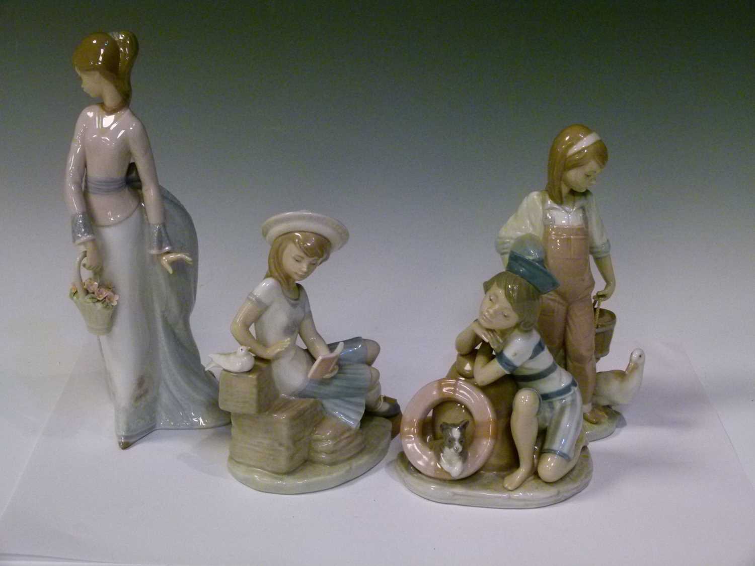 Lladro - Four boxed porcelain figures