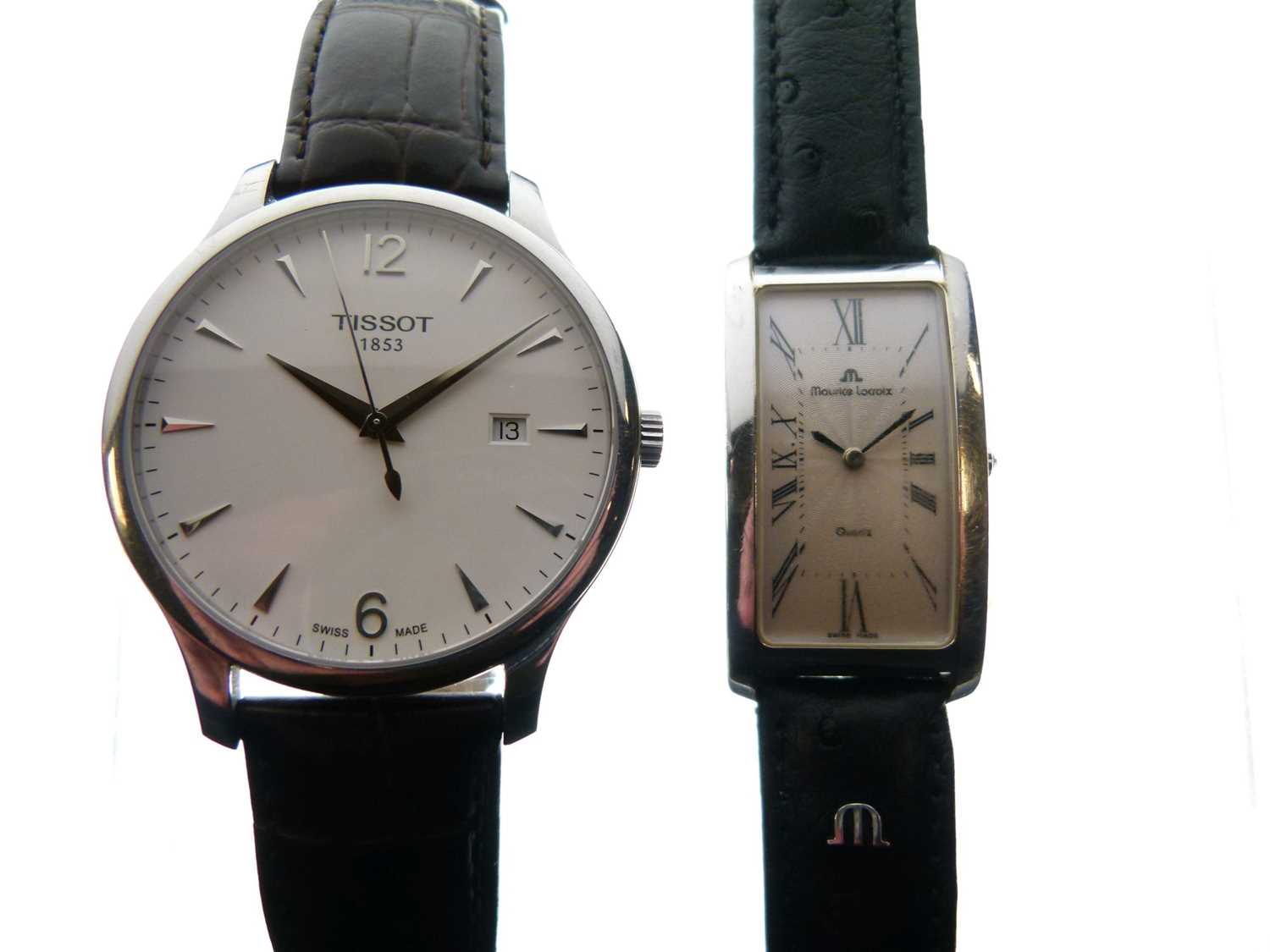Tissot and Maurice Lacroix wristwatches