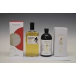 Togouchi Japanese blended whisky and Suntory Whisky Toki