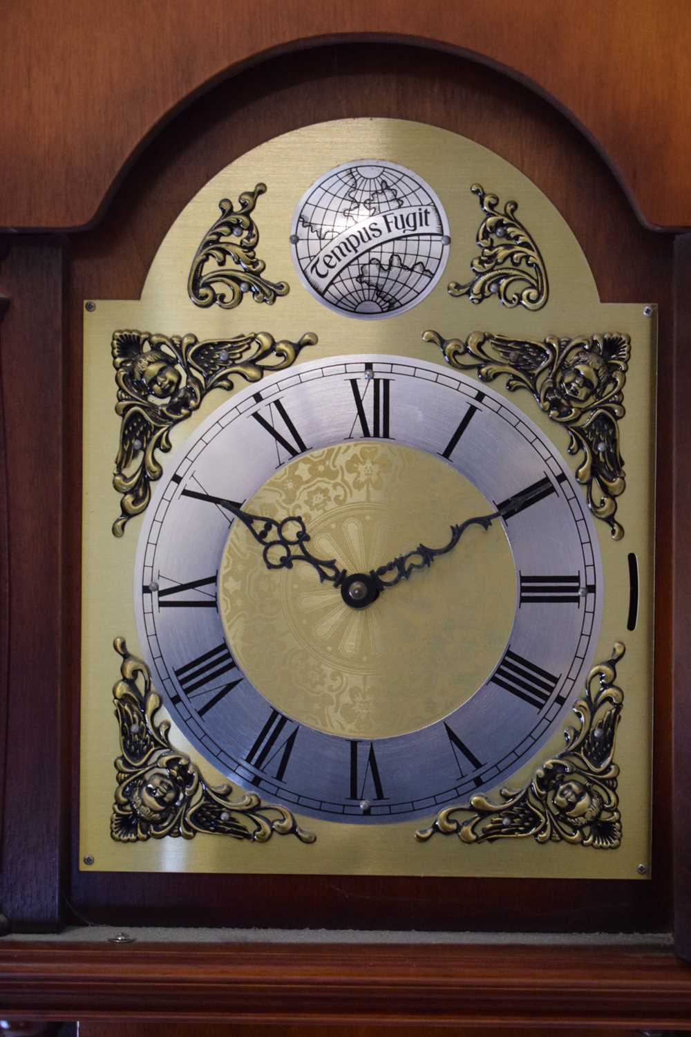 Reproduction chiming longcase clock - Image 2 of 6