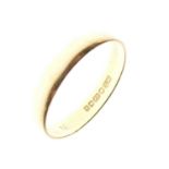 22ct gold wedding band