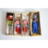 Pelham Puppets - Four boxed puppets