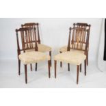 Set of four Brights of Nettlebed chairs
