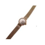 Omega - Lady's Ladymatic 9ct gold wristwatch