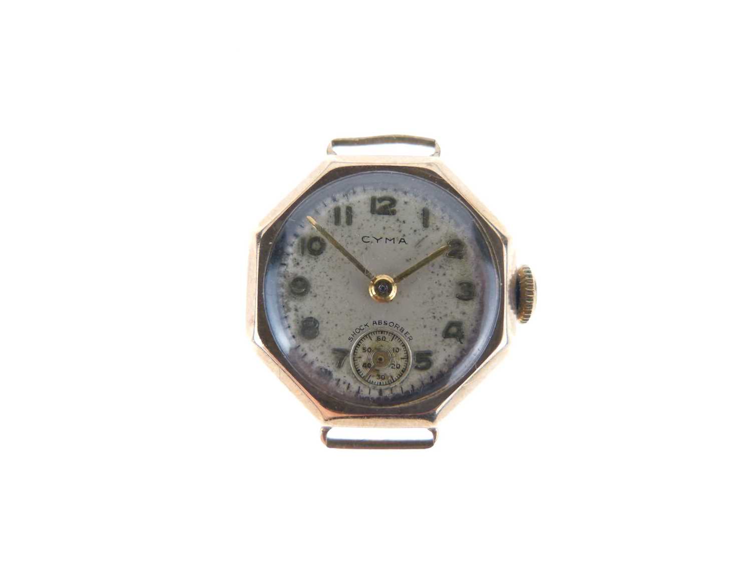 Cyma - Lady's 9ct gold cocktail watch - Image 5 of 5