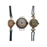 Two ladies' cocktail watches