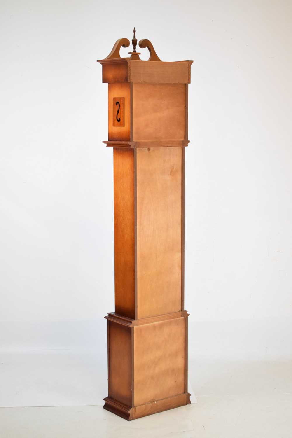 Reproduction chiming longcase clock - Image 5 of 6