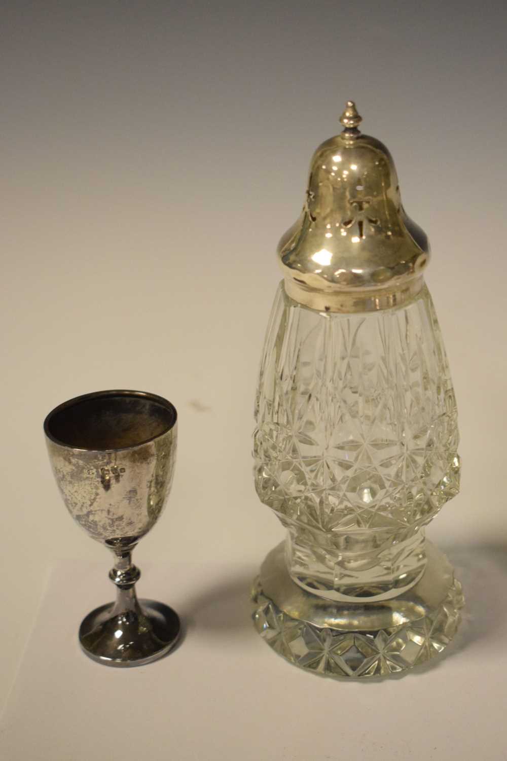 Part- Silver condiment set and sundry silver - Image 7 of 13