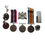 First and Second World War Medals, etc.