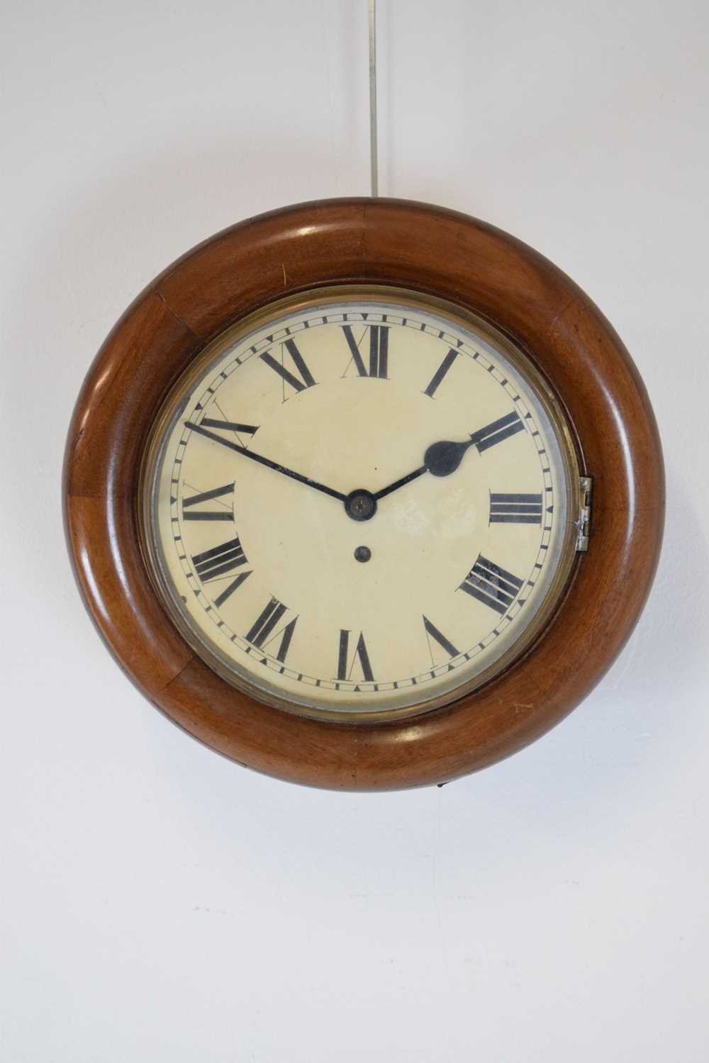 Early 20th Century single fusee wall clock