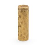 18kt satin yellow gold Lipstick holder