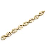 Bulgari, 18kt yellow gold and bone bracelet