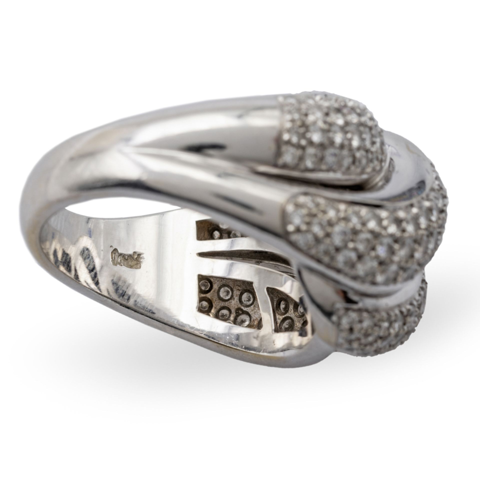 Damiani Gomitolo collection ring - Image 2 of 2