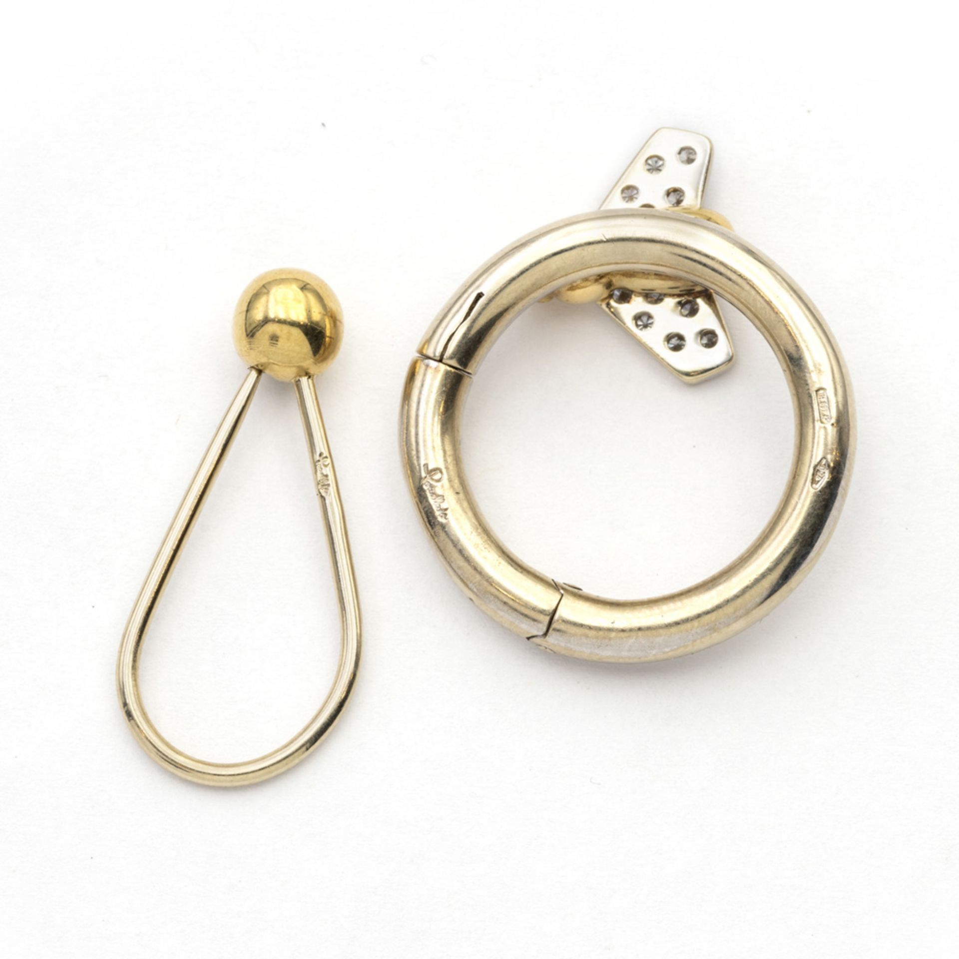 Pomellato, two 18kt yellow gold key rings - Image 2 of 2