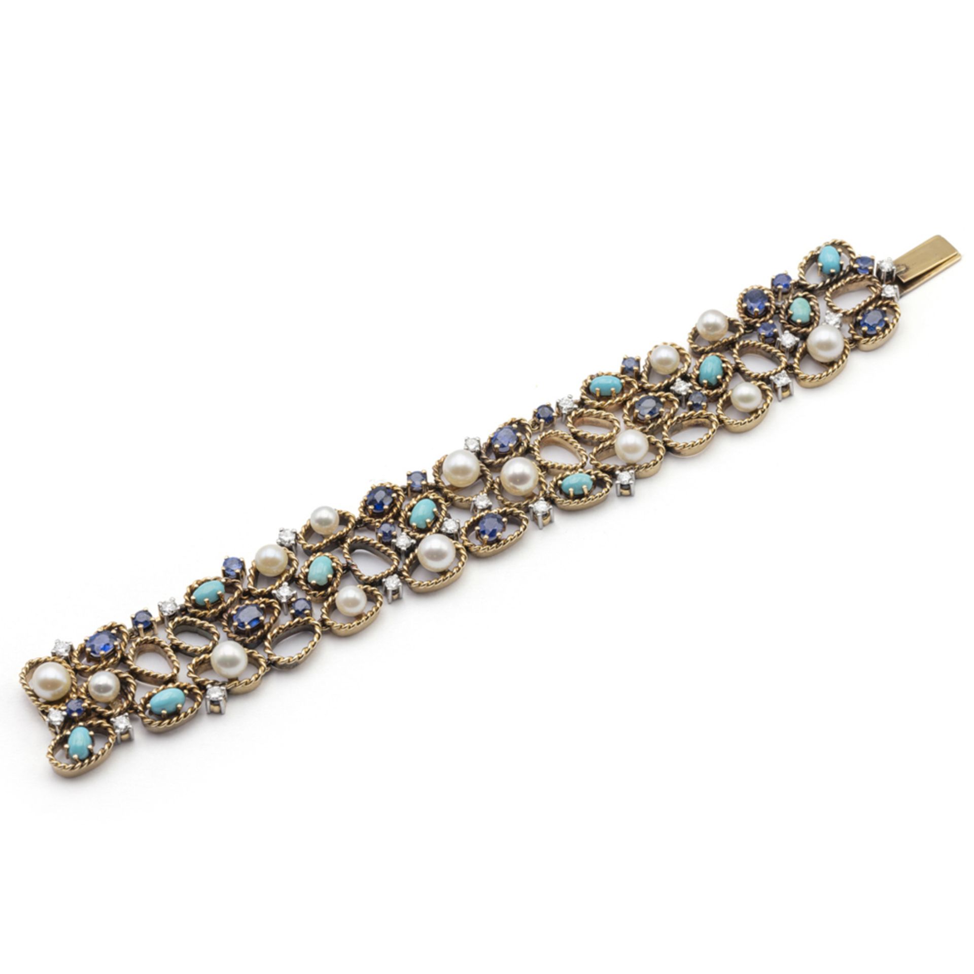 Jose Maria Puig Doria, 18kt yellow gold bracelet