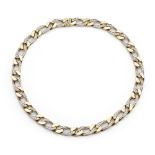 Bulgari, long groumette link necklace