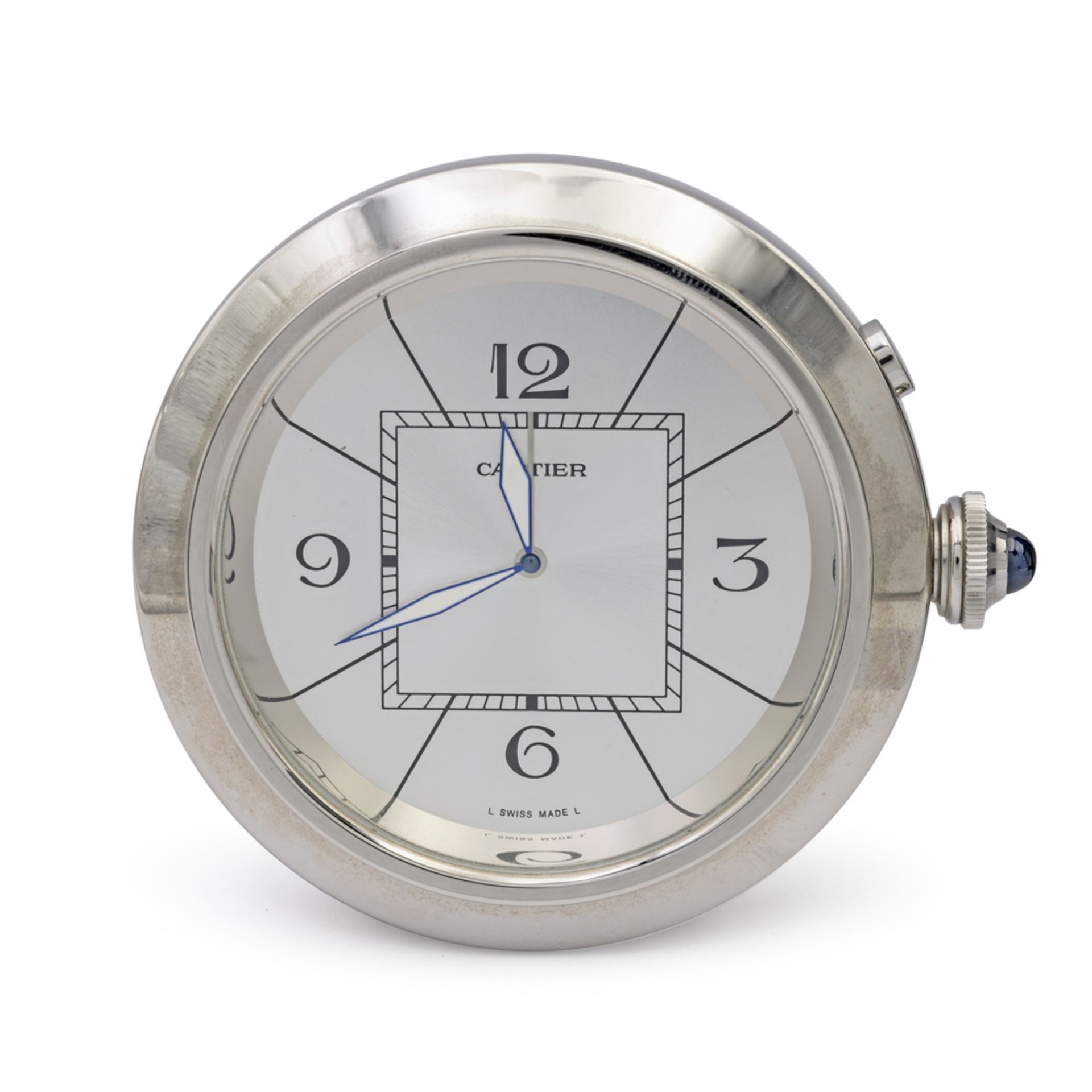 Cartier Pachat, table alarm clock