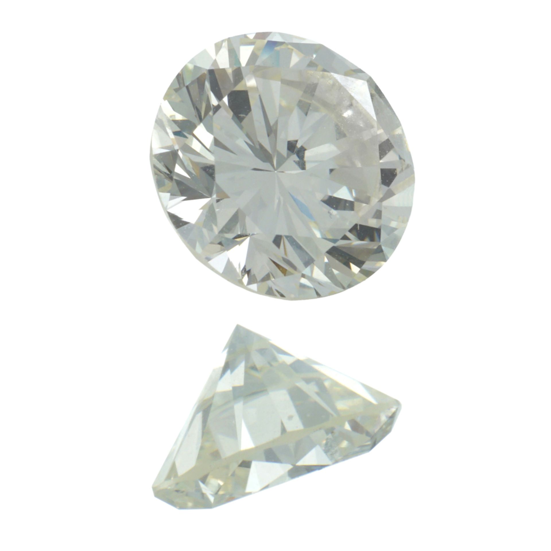 Loose brilliant cut diamond 3.15 ct