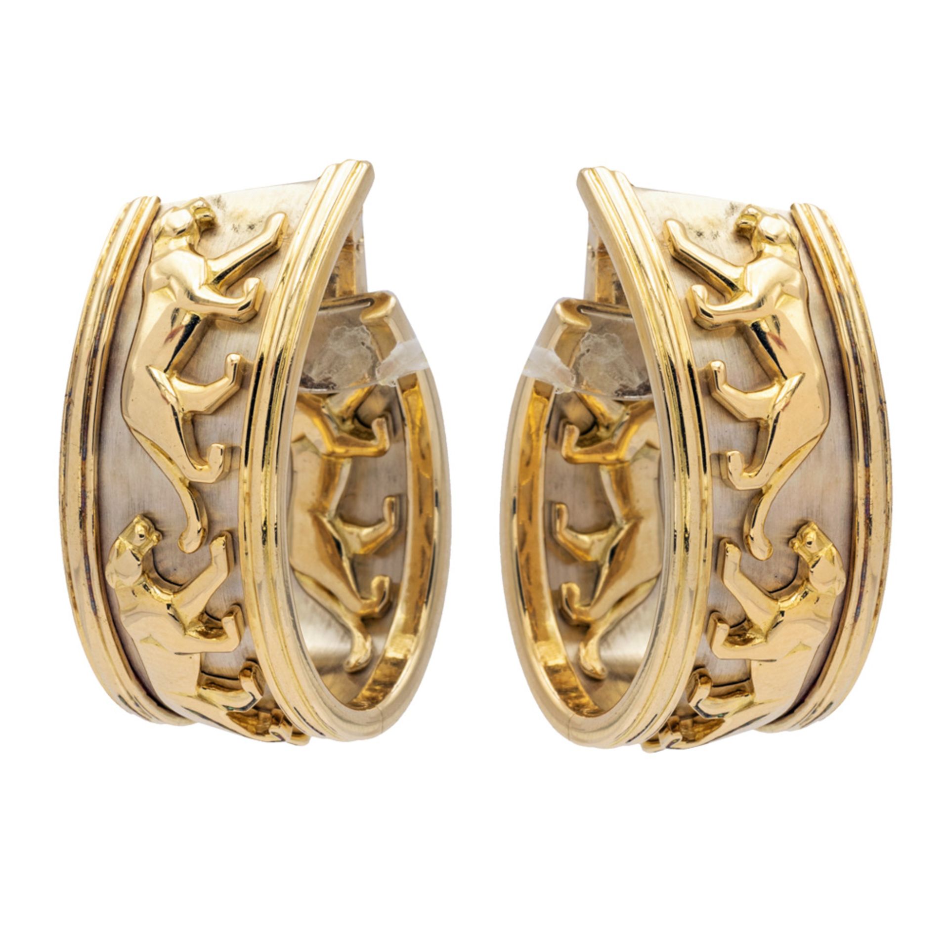 Cartier Panthere collection earrings