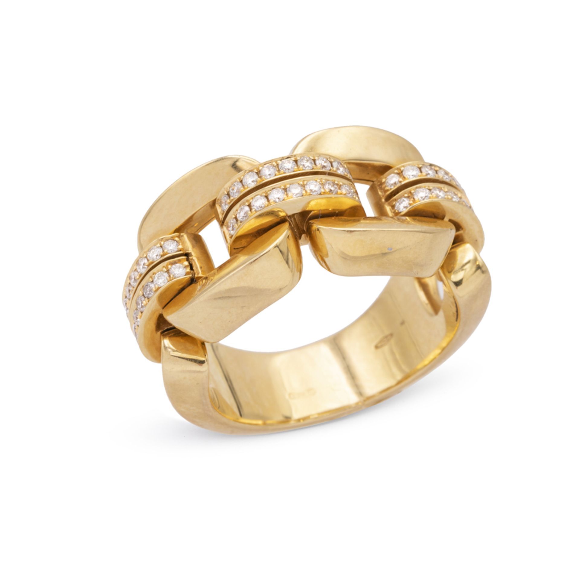 Chimento 18kt yellow gold and diamonds ring