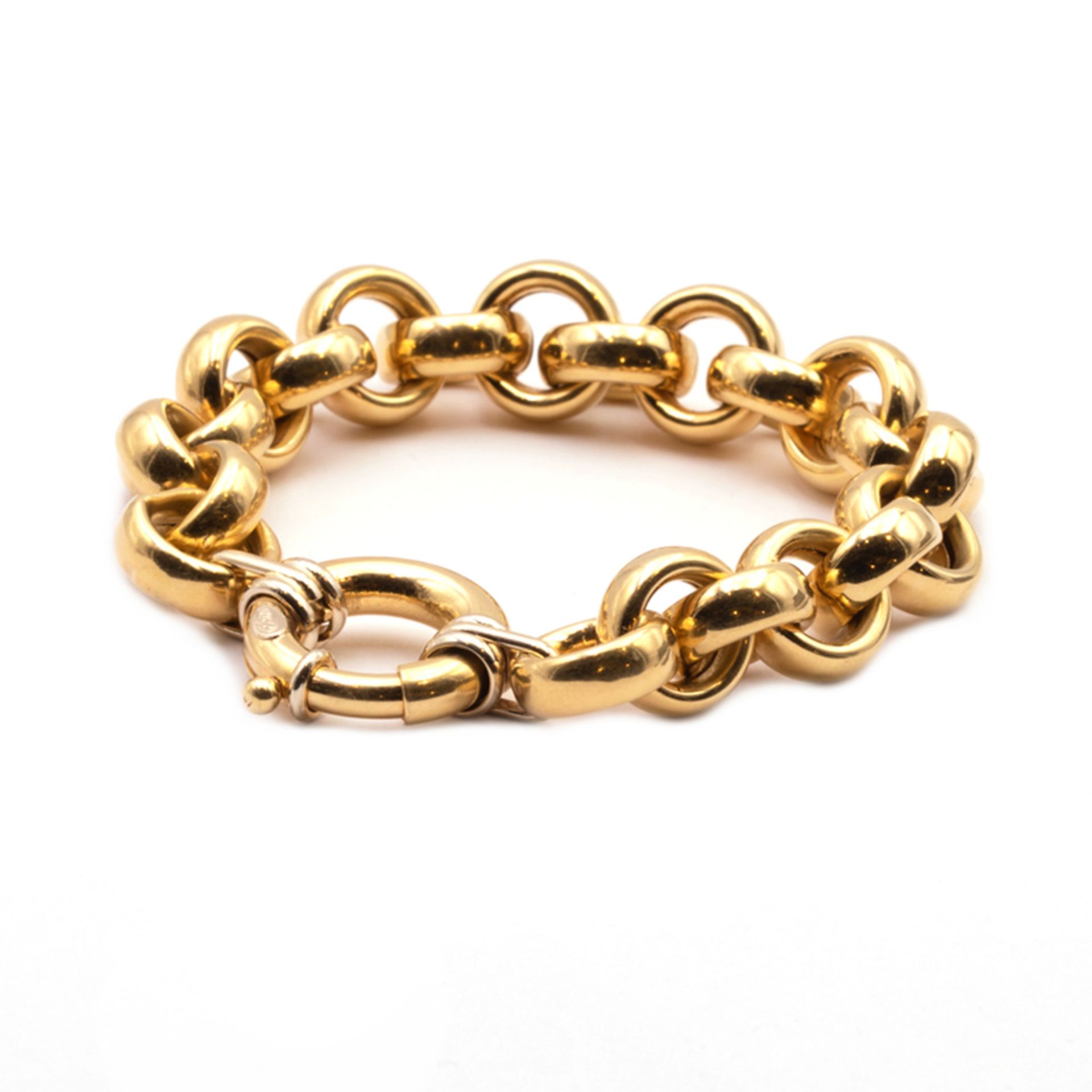 18kt yellow gold bracelet - Bild 2 aus 2