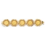 18kt yellow gold bracelet