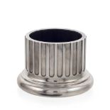 Bulgari, silver and slate pen holder