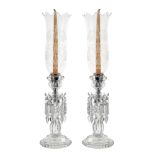 Baccarat, pair of candlesticks