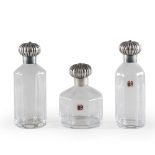 Carlo Moretti, set of three bottles