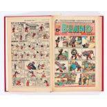 Beano (1948) 326-351. Complete year in bound volume (issued fortnightly). No 326 last Big Eggo