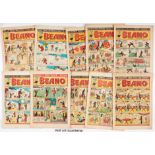 Beano (1953) 546-597 Xmas including April Fool, Easter and Firework issues (missing 551, 570, 573,