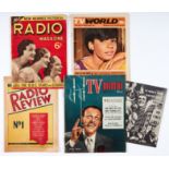 Radio and TV No 1s (1934-64). Newnes Pictorial Radio Magazine 1 (1934), Radio Review 1 (D.C. Thomson