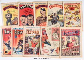 D.C. Thomson War Years. Adventure (1939-40) 945, 953, 959, 960, 967, 985, 1000. Rover (1939-41) 912,