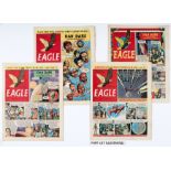 Eagle (1952) Vol. 3: 1-52. Complete year with Dan Dare and The Red Moon Mystery, Marooned on Mercury