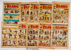 Beano (1952) 501, 503, 510, 511, 513, 517, 526-534, 536-538, 544, 545 and (1951) 473. Including
