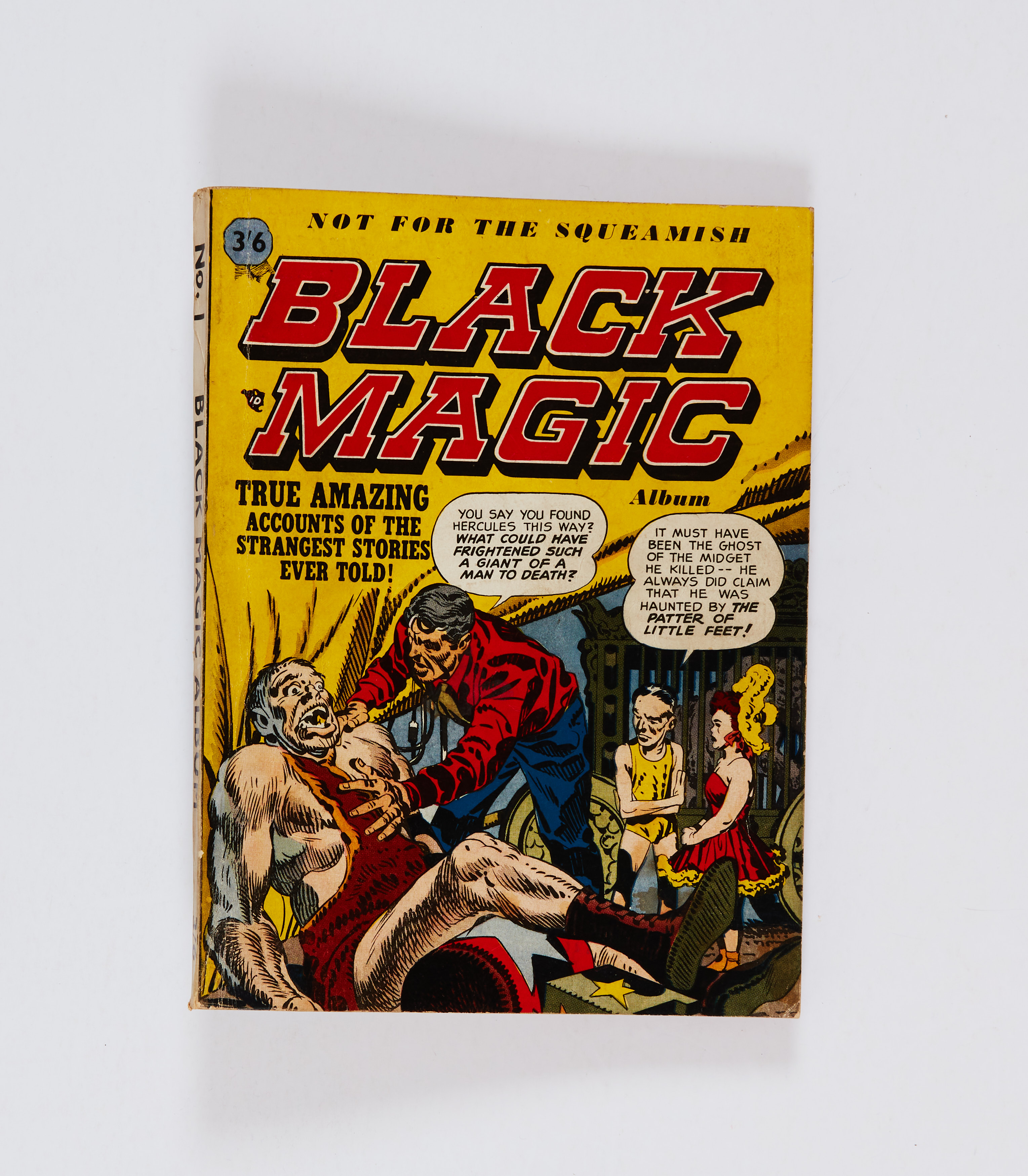 Black Magic Album 1 (1954 Arnold Book Co) Jack Kirby cover art. Stan Lee, Jerry Robinson, Joe