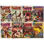 Daredevil (1965-66) 6, 8-14. Comics Code 'A' filled in with red pen [vg/vg+] (8). No Reserve