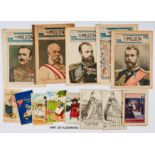 The Million (Geo Newnes 1893) Nos 55, 61, 67, 68, 81 with covers showing The Royal Weddings of