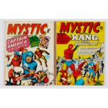 Mystic (L. Miller 1960) 55, 56. Reprinting Avengers # 4 cover and story of Cap America 1st Silver